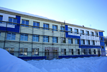 Фото к новости При поддержке ФАДН России в Кемеровской области ведется строительство школы-интерната