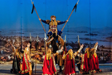 Фото к новости Государственный Театр Танца Калмыкии "Ойраты" приглашает на праздничные концерты в Санкт-Петербурге и Москве