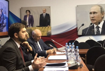 Фото к новости Сегодня Игорь Баринов встретился с парламентскими фракциями в Государственной Думе