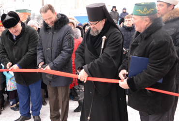 Фото к новости В Красноярском крае открыли старейшую каменную мечеть